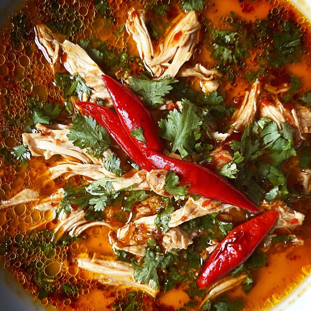 Easy Tom Kha Gai - Thai Coconut Soup Recipe - Recipe Image