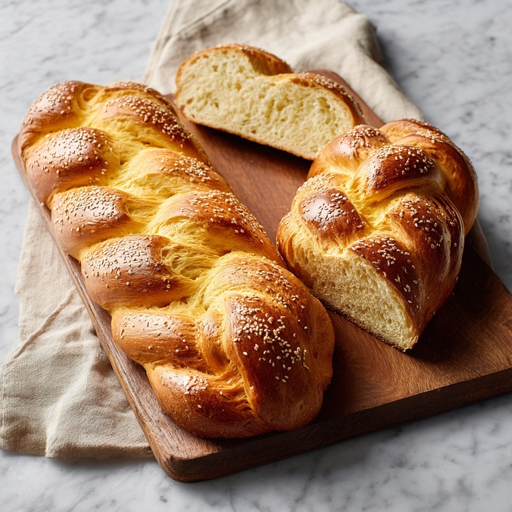 Homemade Challah Bread Recipe - Recipe Image