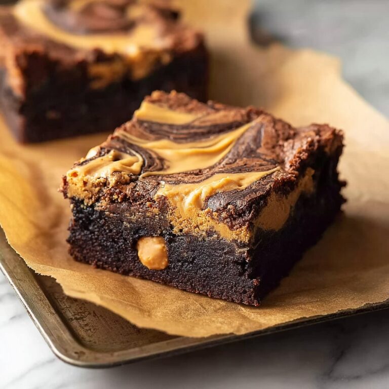 Peanut Butter Swirl Brownies Recipe