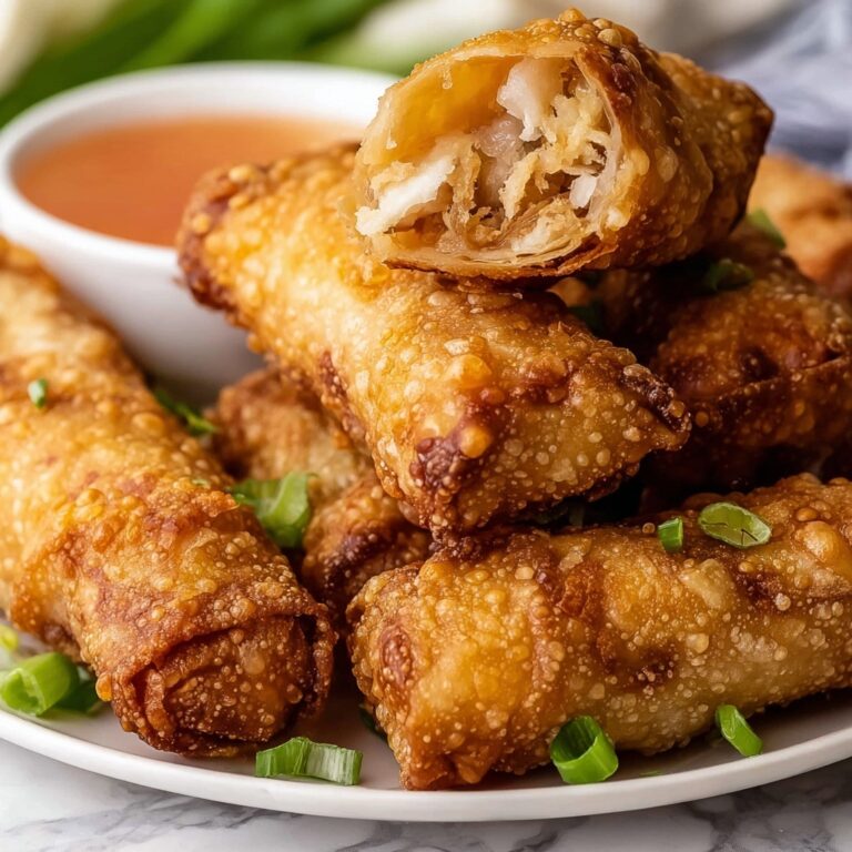 Air Fryer Crab Cake Egg Rolls with Fire Sauce Recipe
