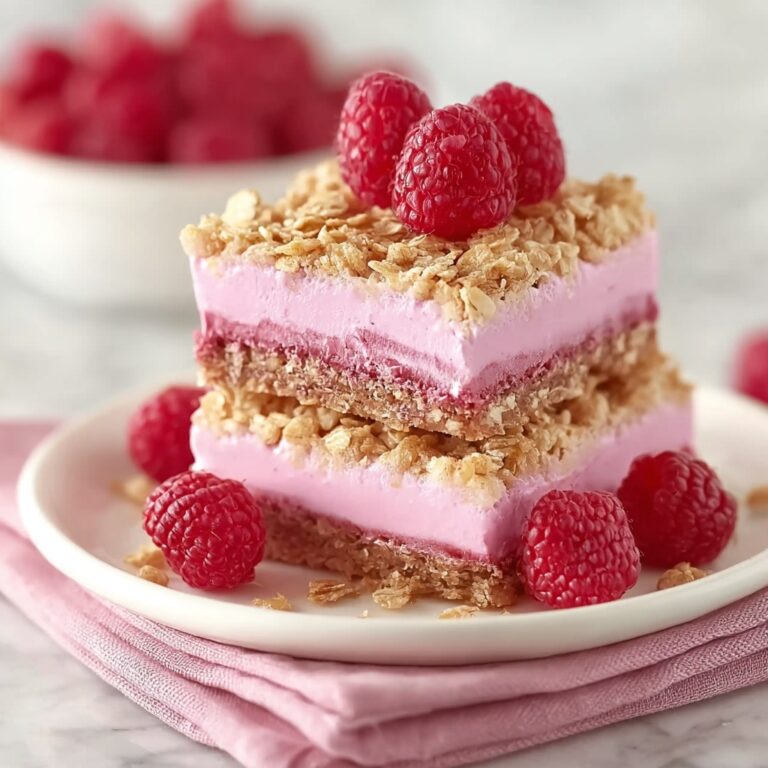 Raspberry Pretzel Dessert Bars Recipe