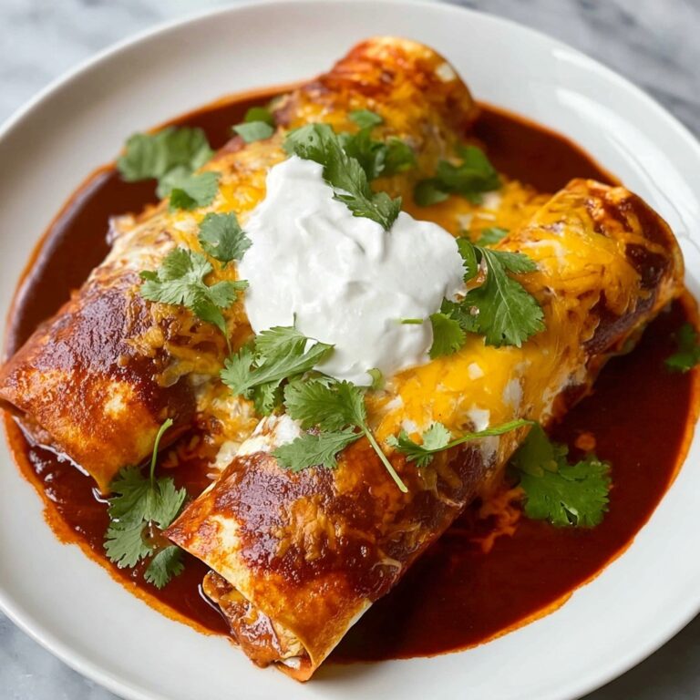 Chicken Enchiladas with Red Sauce Recipe