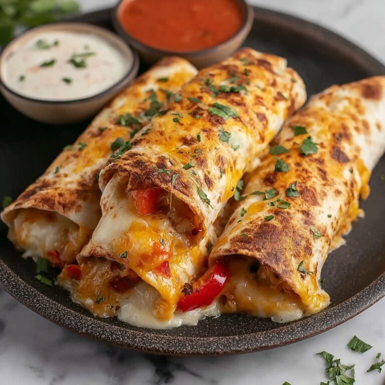 Baked Chicken Chimichangas: Easy and Delicious Recipe