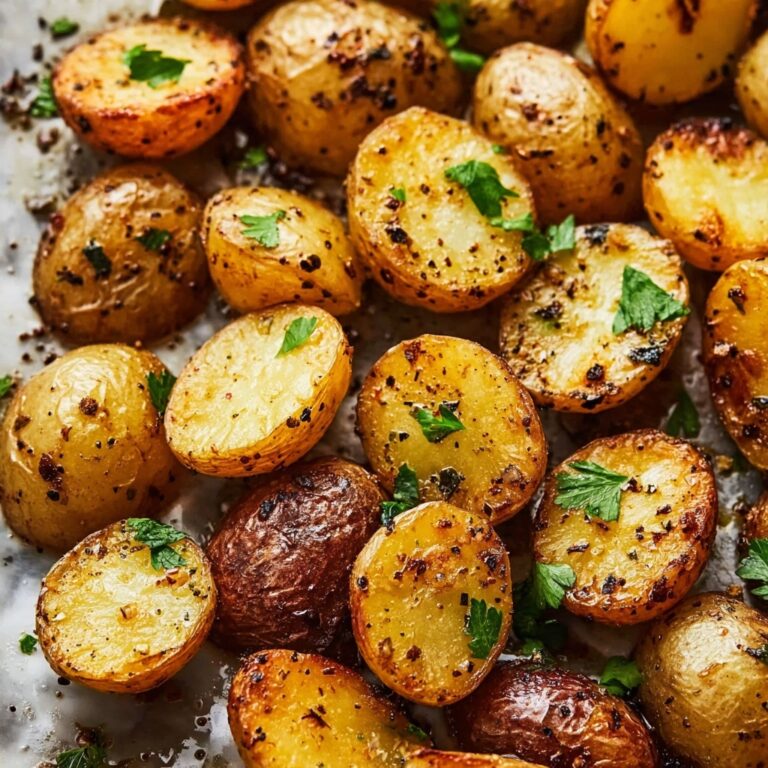 Crispy Roasted Baby Potatoes Recipe