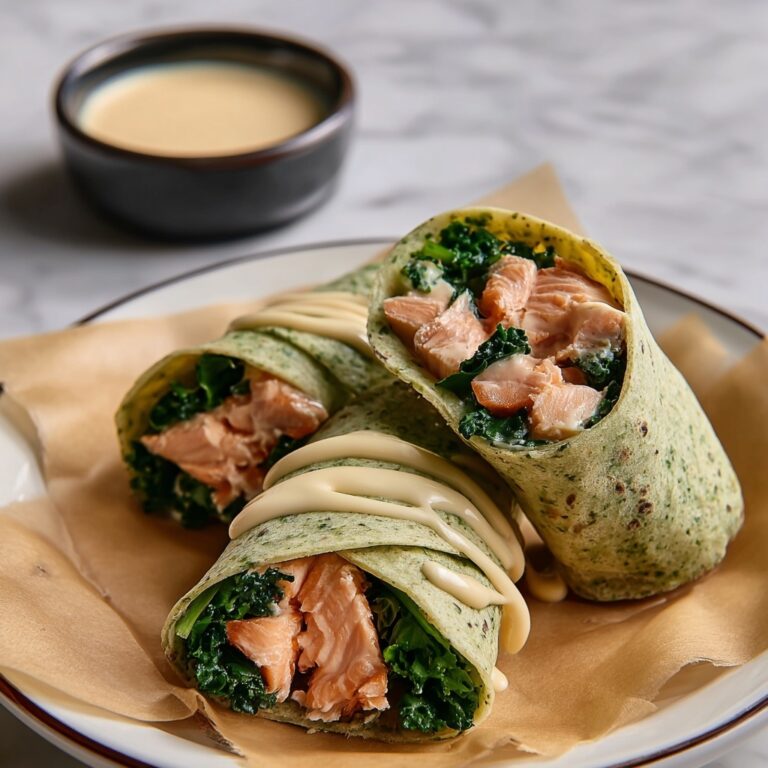 Blackened Salmon Caesar Wraps Recipe