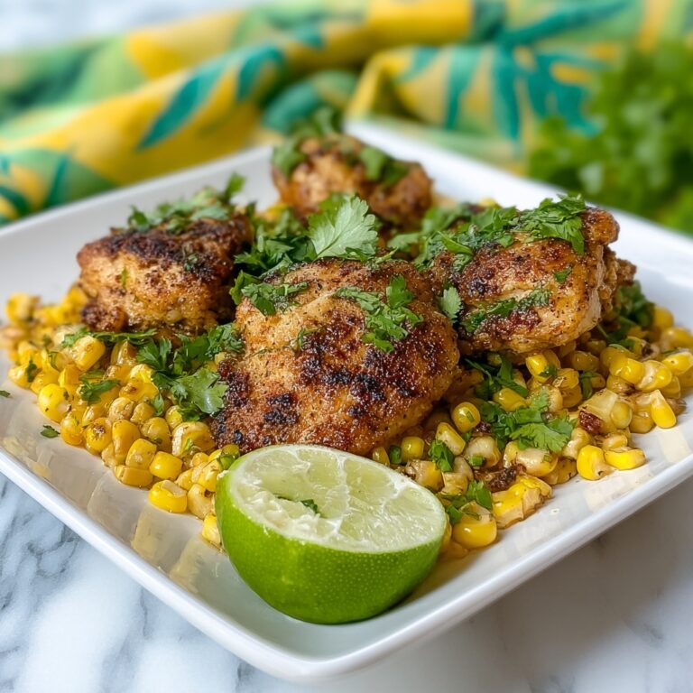 Cilantro-Lime Chicken with Fresh Corn Salsa Recipe