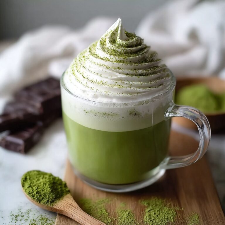 Matcha White Hot Chocolate Recipe