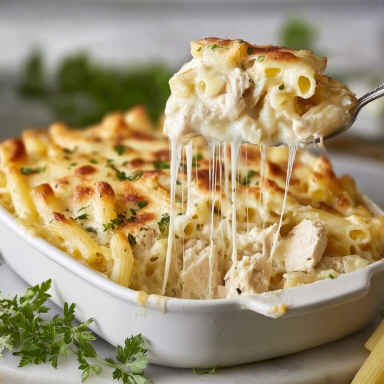 Chicken Alfredo Casserole Recipe