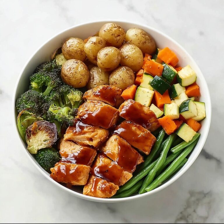 Skinny Chicken and Roasted Potato Bowl Recipe