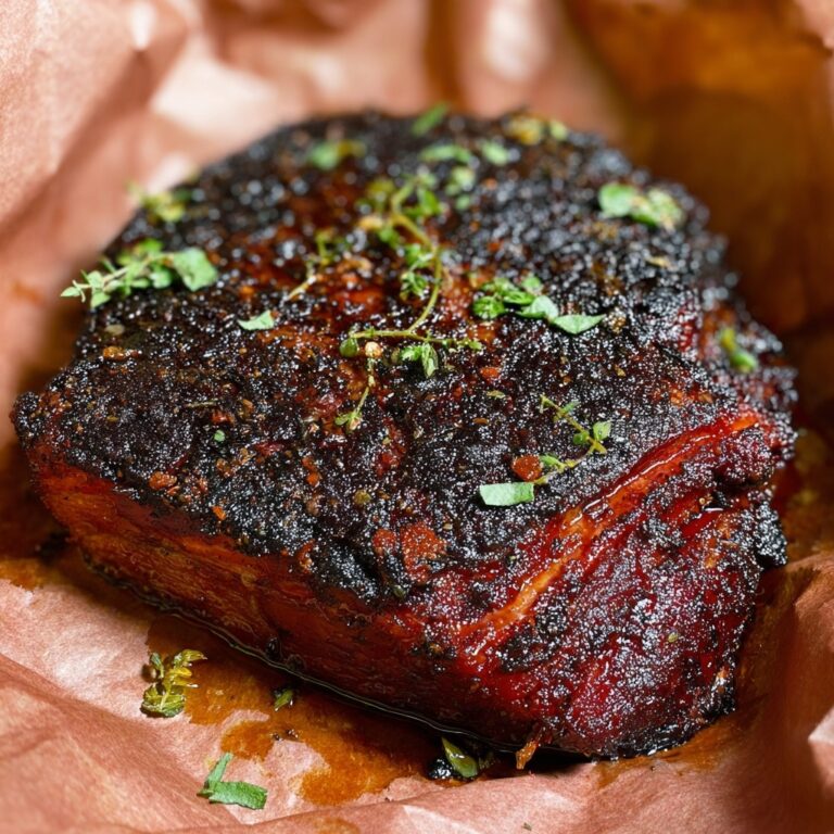 Smoked Pellet Grill Brisket Recipe