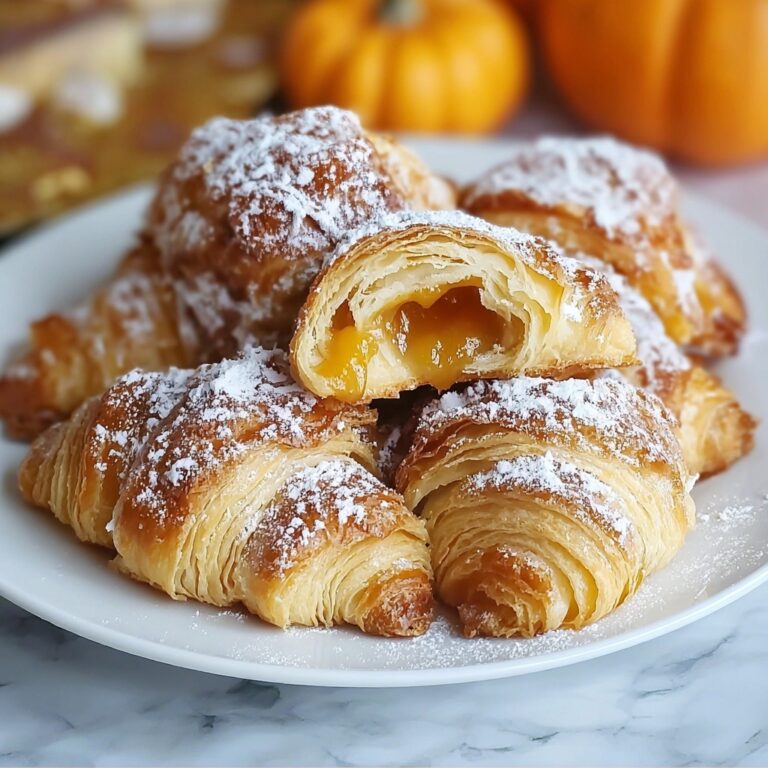 Mini Pumpkin Pie Crescent Rolls Recipe