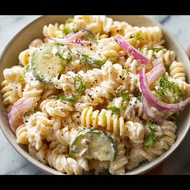 Dill Pickle Pasta Salad Recipe