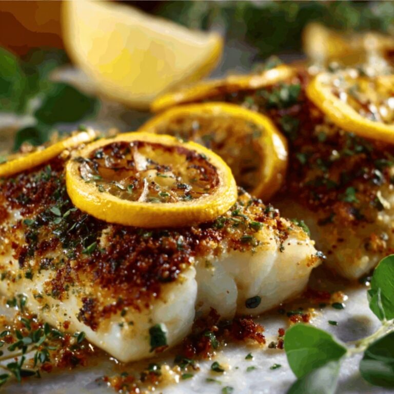 Zesty Lemon Butter Fish Fillet Recipe