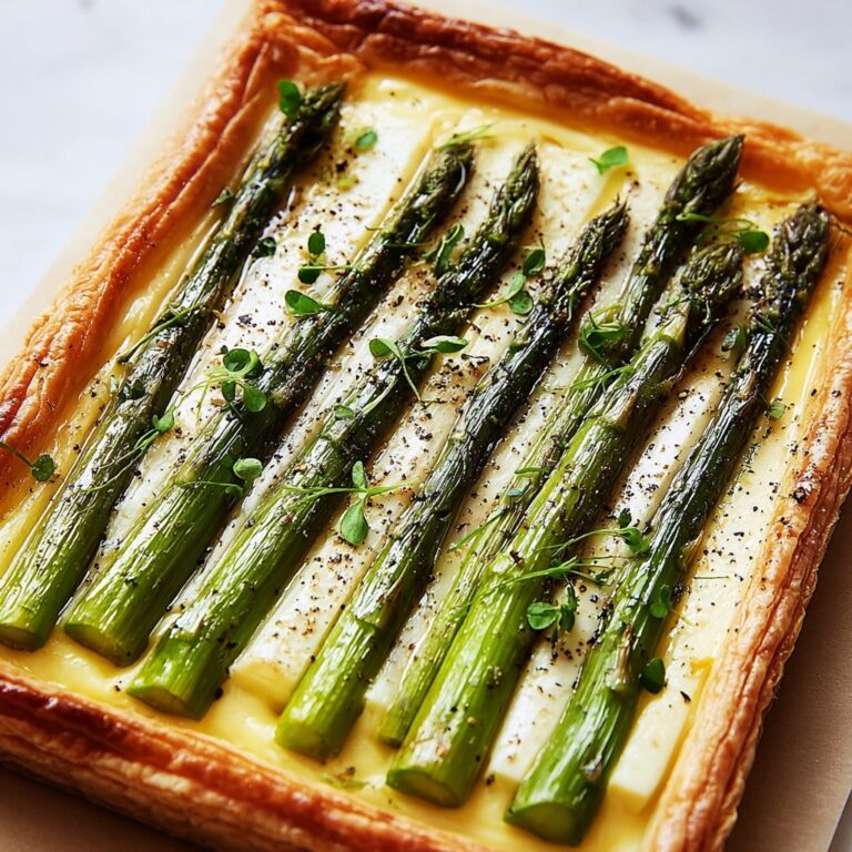 Asparagus and Goat Cheese Tart Recipe