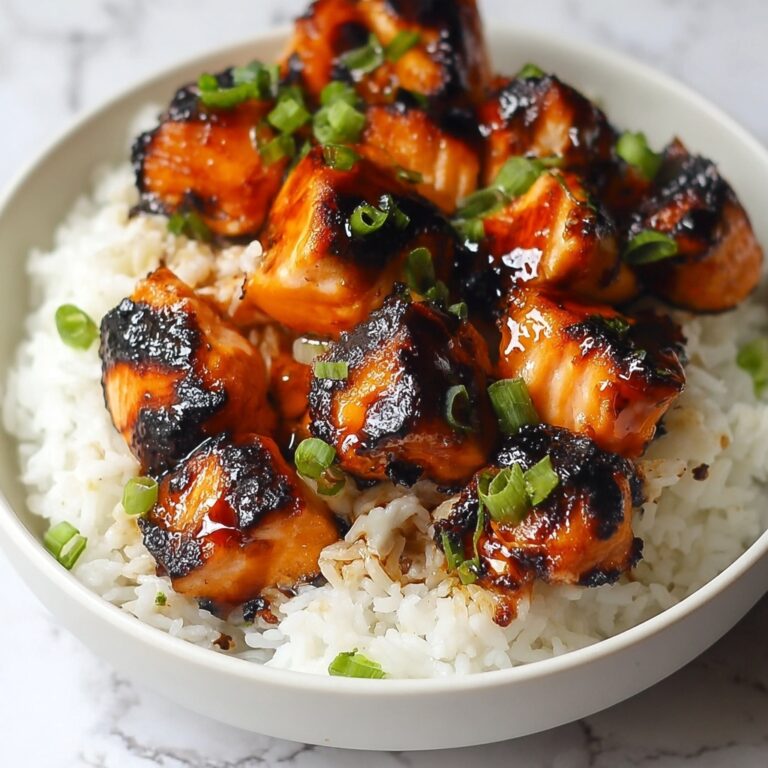 Air Fryer Bang Bang Salmon Bites Recipe