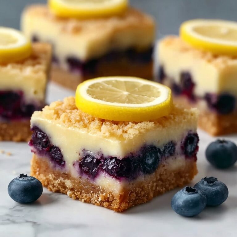 Blueberry Lemon Blondies Recipe