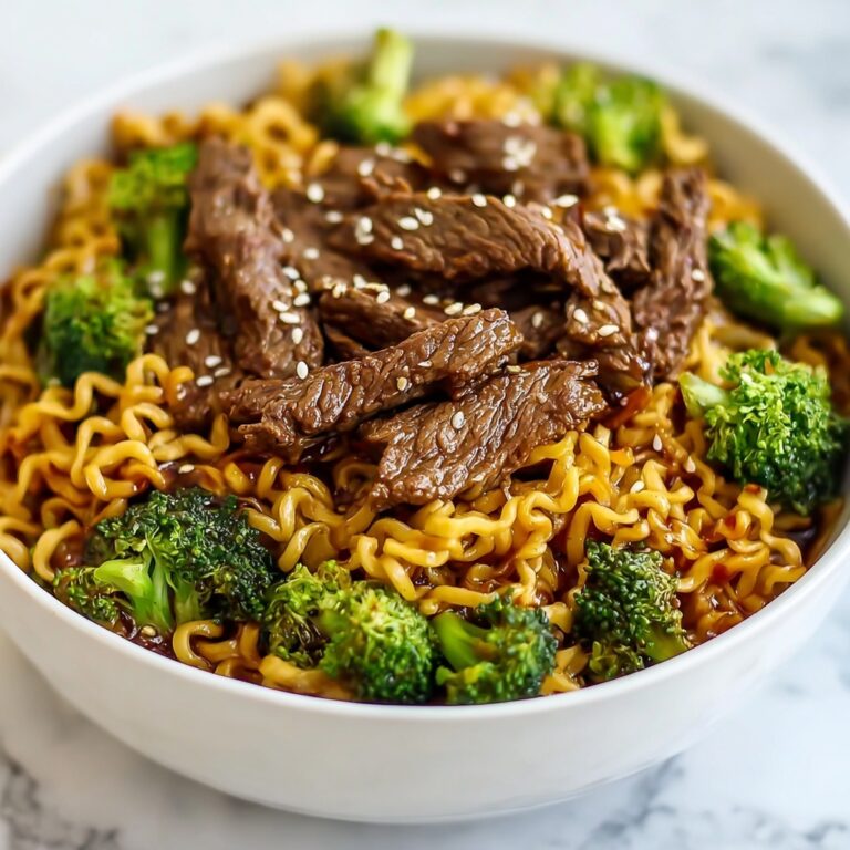 Beef and Broccoli Ramen Stir Fry Recipe
