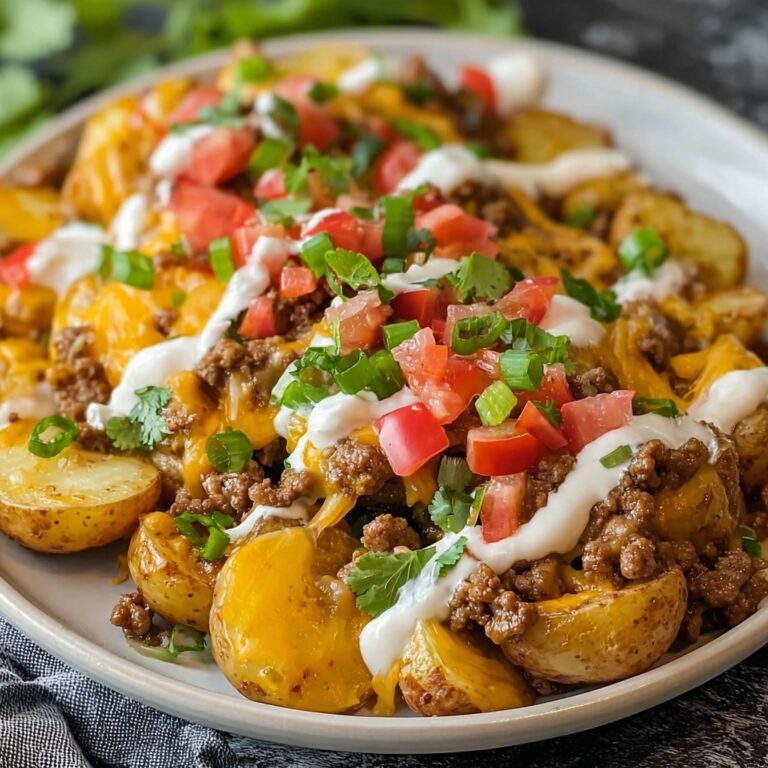 Cheesy Taco Potatoes Recipe