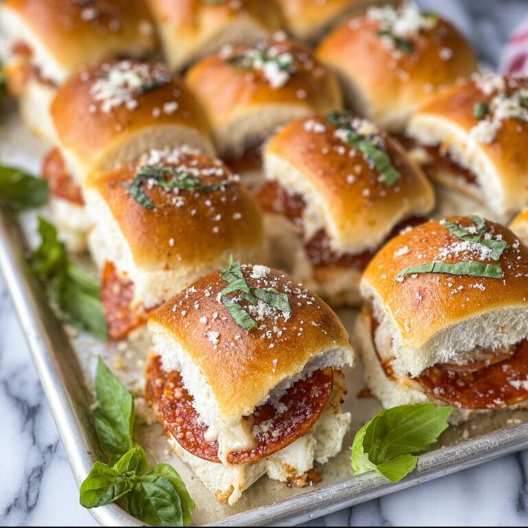 Pepperoni Pizza Hawaiian Rolls Recipe
