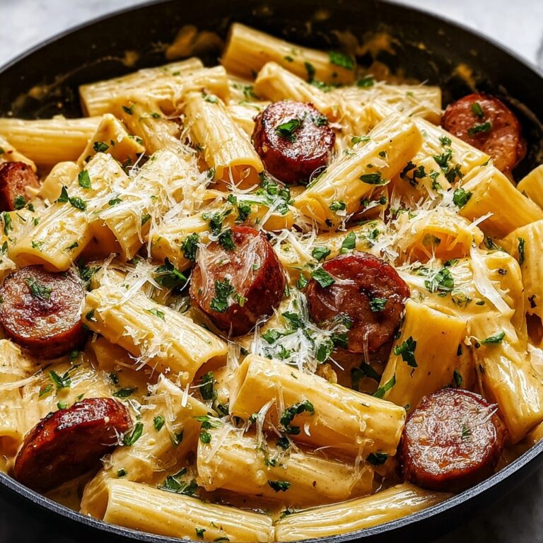 Creamy Cajun Sausage Pasta Recipe
