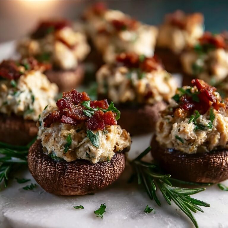 Best Christmas Stuffed Mushrooms Recipe