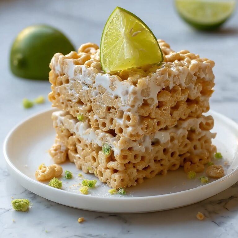 Key Lime Pie Rice Krispie Treats Recipe