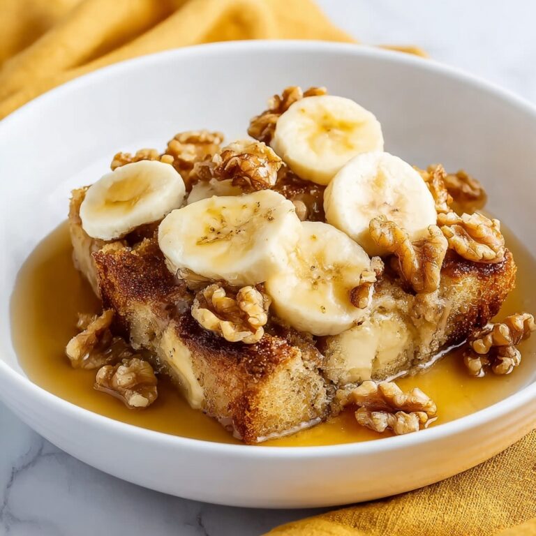 Greek Yogurt Banana Maple Bread Pudding Recipe