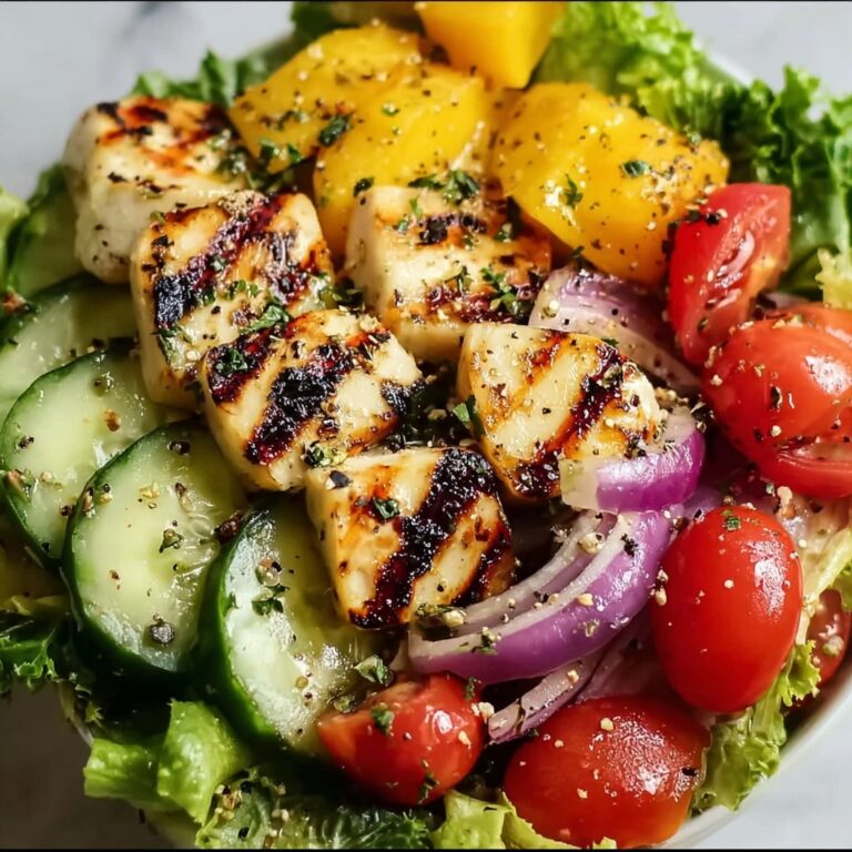 Weightloss Salad with Grilled Chicken, Avocado, and Nutty Dressing Recipe