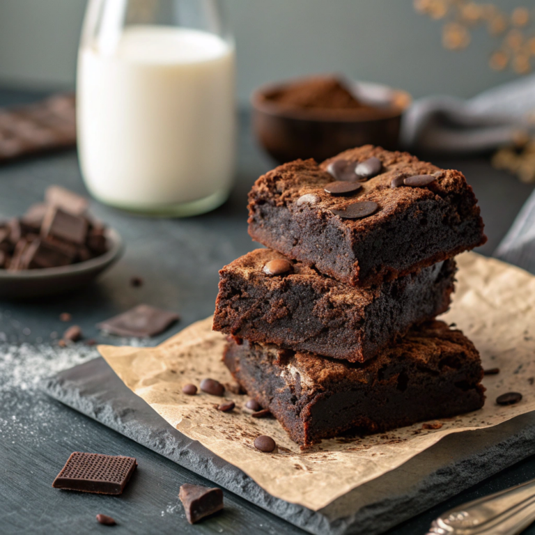 Cocoa Powder Brownies Recipe