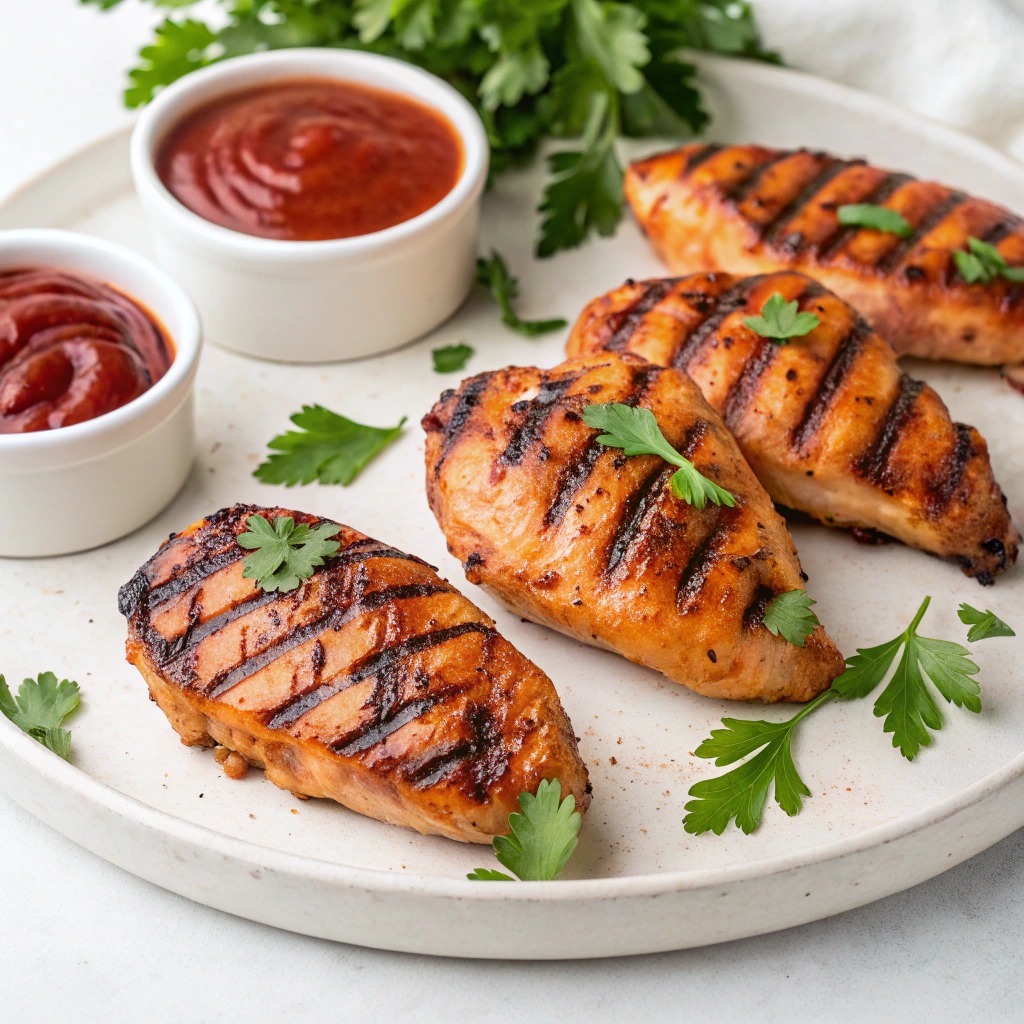 Sweet Chili Glazed Grilled Chicken Recipe - Recipe Image