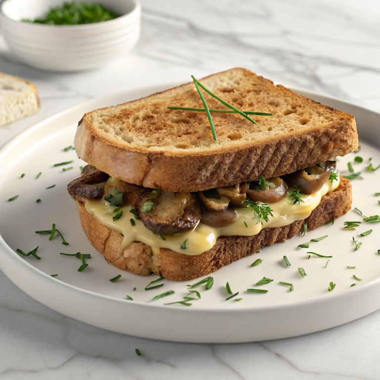 Mushroom Sandwich Melts Recipe