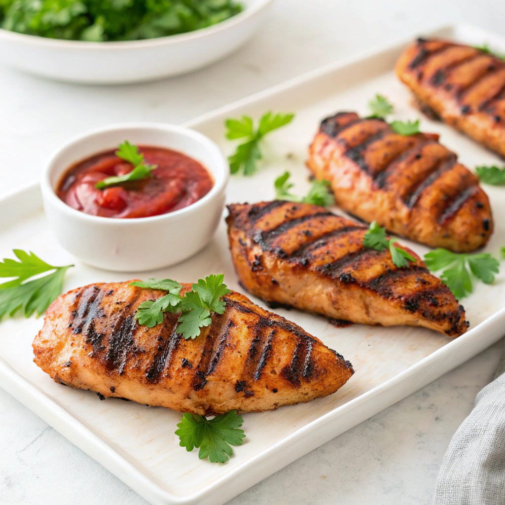 Sweet Chili Glazed Grilled Chicken Recipe - Recipe Image