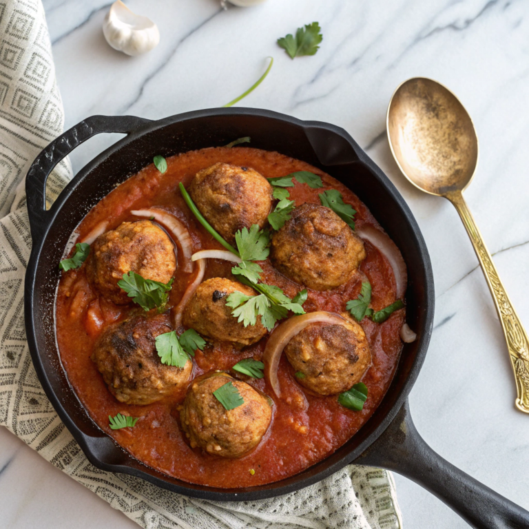 Spanish Meatballs in Tomato Sauce Recipe