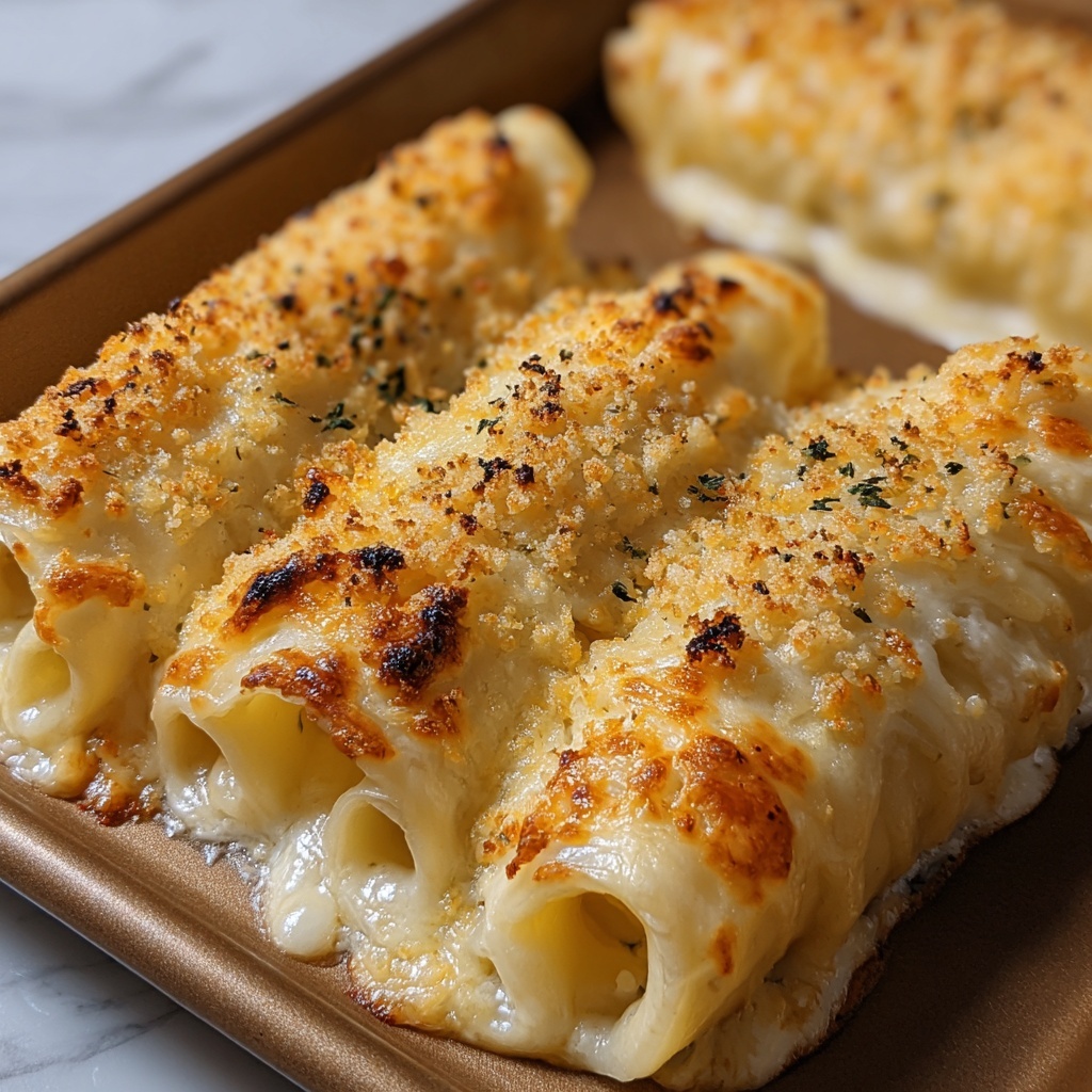 Mac and Cheese Breadsticks Recipe - Recipe Image