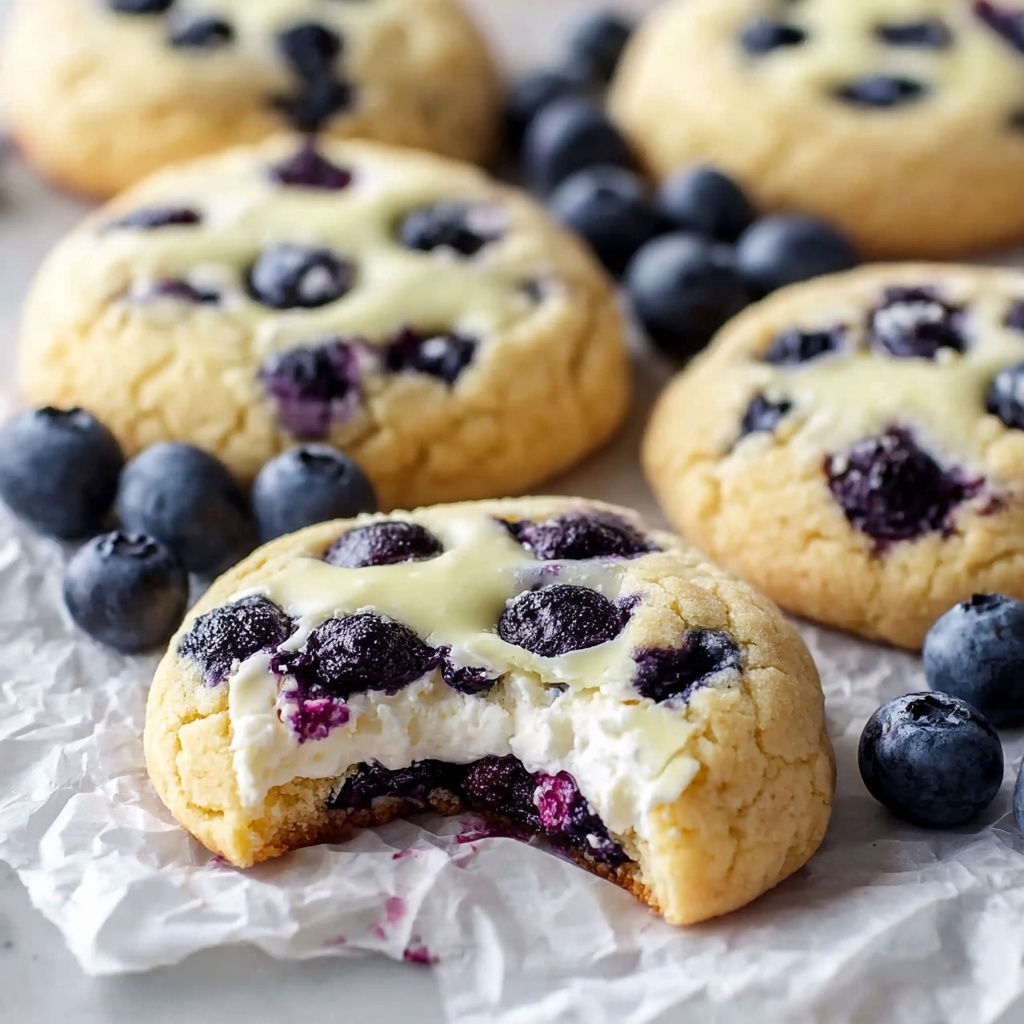 Blueberry Cheesecake Cookies Recipe - Recipe Image