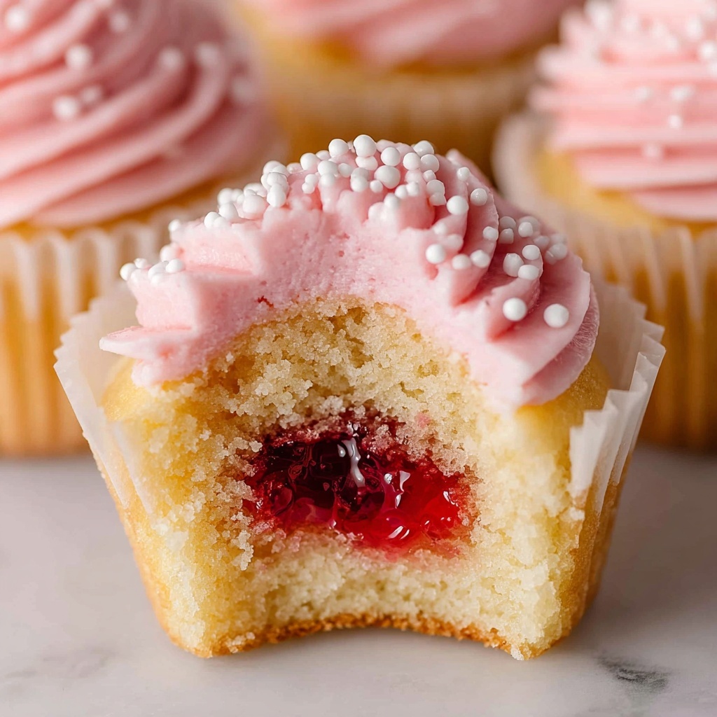 Rhubarb Honey Cupcakes Recipe - Recipe Image