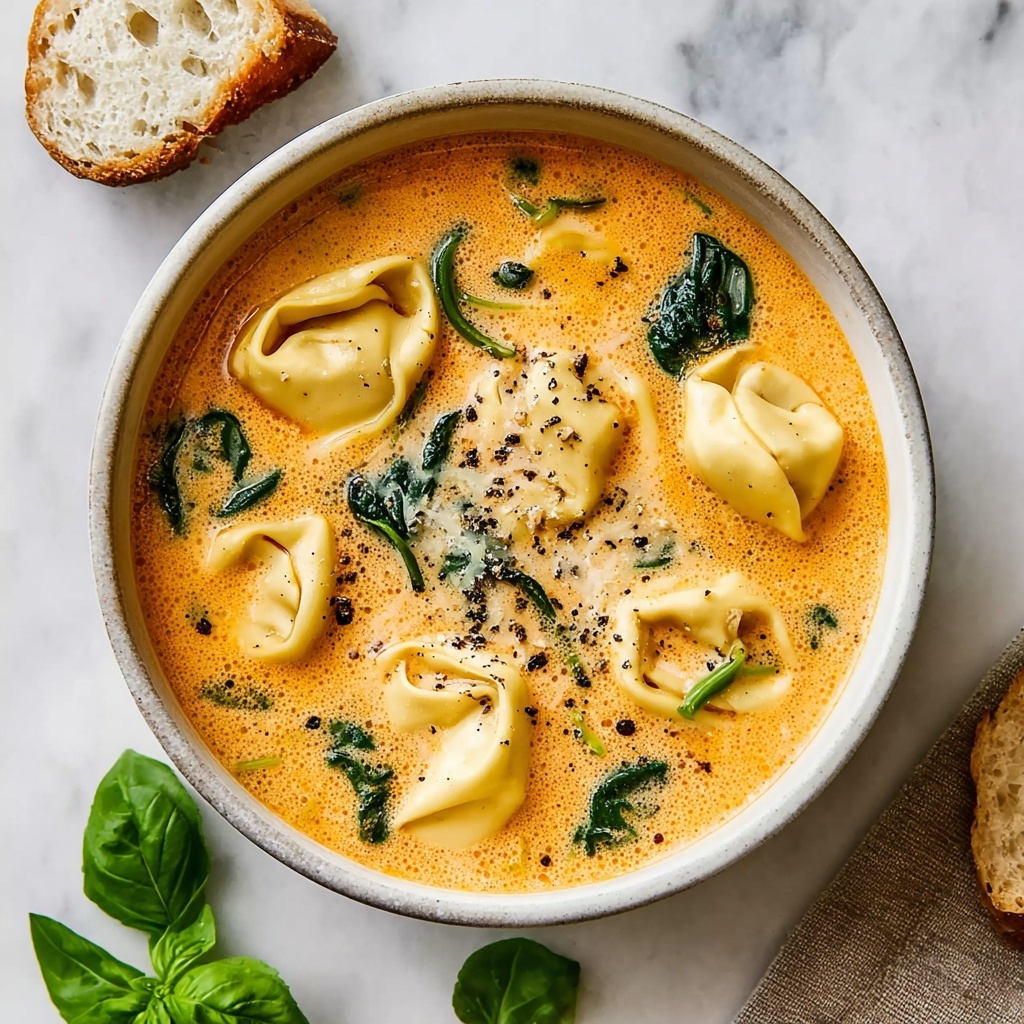 Creamy Tortellini Soup Recipe - Recipe Image