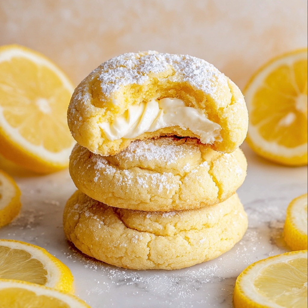 Lemon Cheesecake Cookies Recipe - Recipe Image