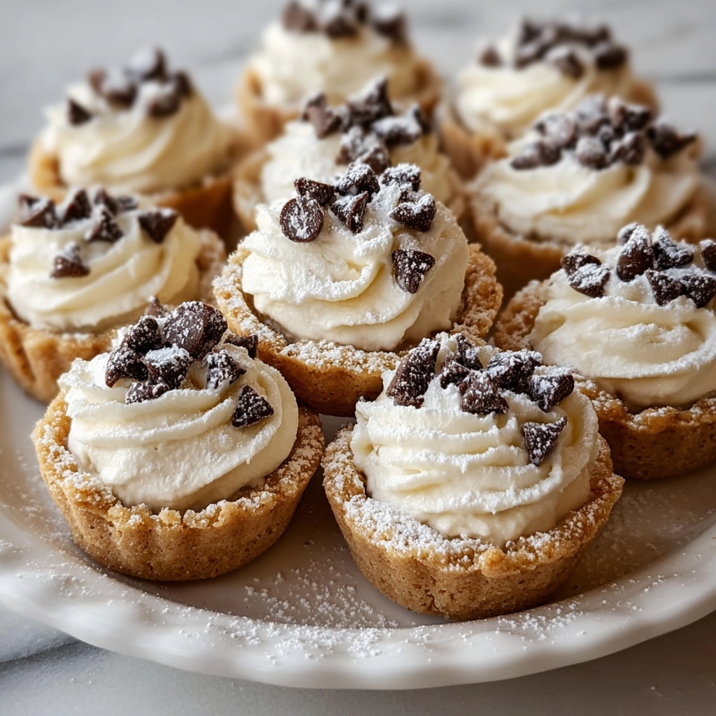 Cannoli Cookie Cups Recipe - Recipe Image