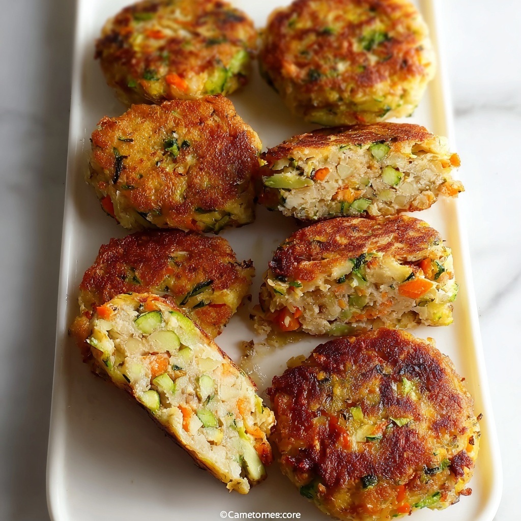 Tofu and Vegetable Patties Recipe - Recipe Image