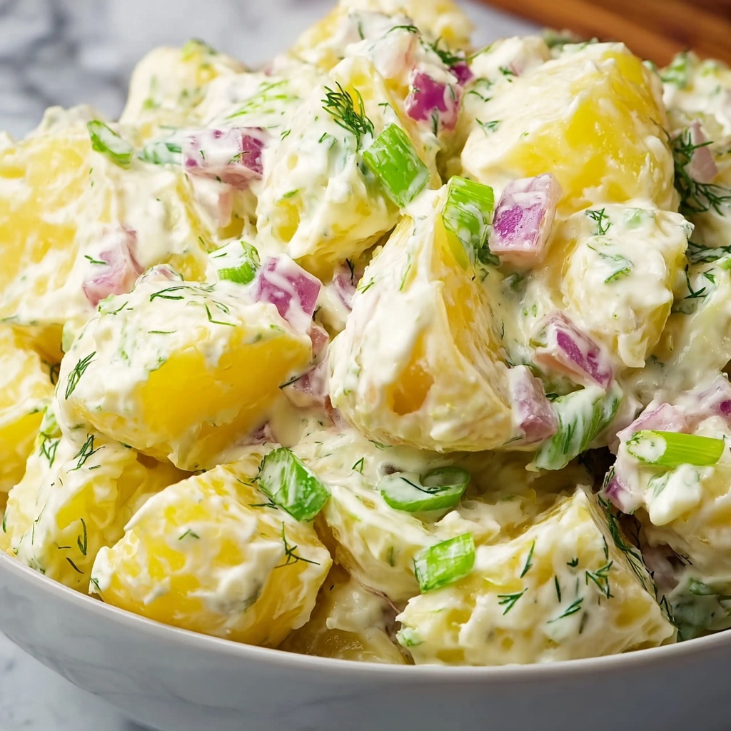 Dill Pickle Potato Salad Recipe - Recipe Image