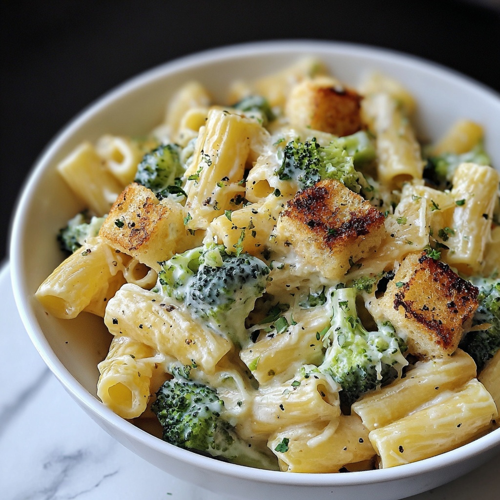 Broccoli Cheese Pasta Dinner: A Quick and Delicious Weeknight Favorite Recipe - Recipe Image
