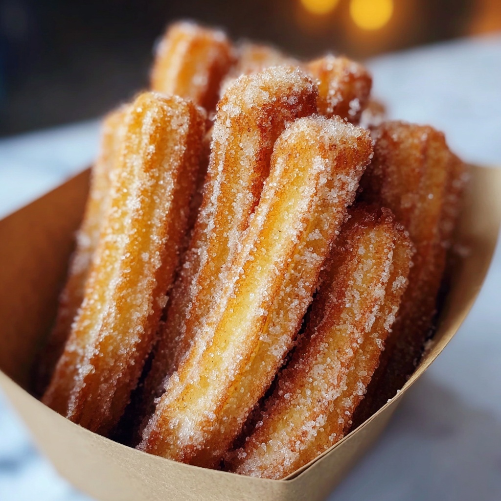 Churros Poppers with Cinnamon Sugar Coating and Chocolate Dipping Sauce Recipe - Recipe Image