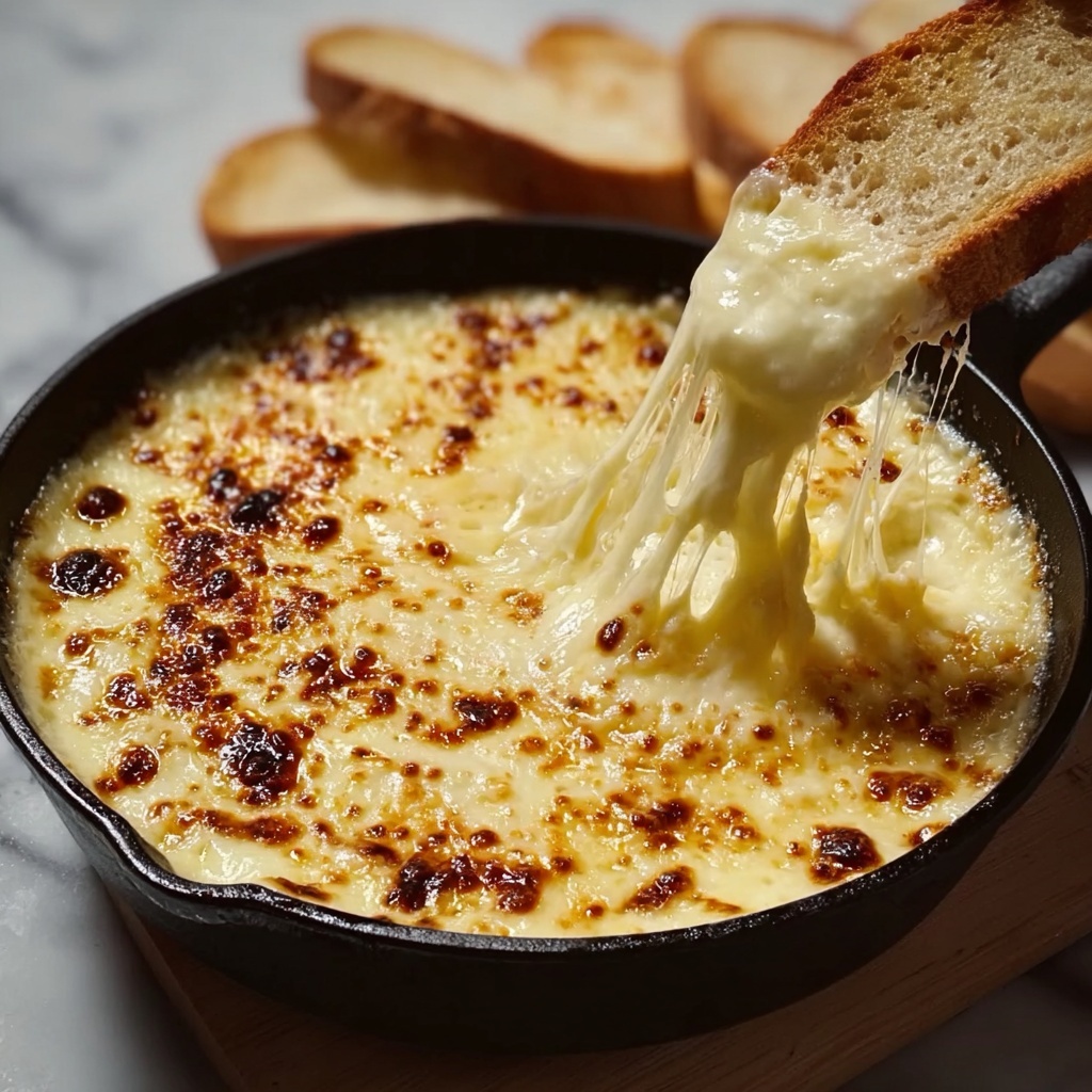 Classic Cheese Fondue Recipe - Recipe Image