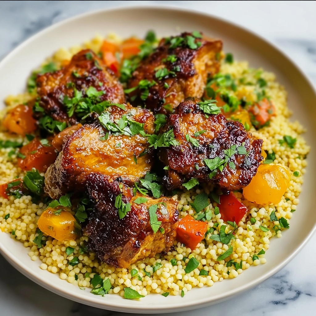 Moroccan Spiced Chicken Thighs Recipe - Recipe Image
