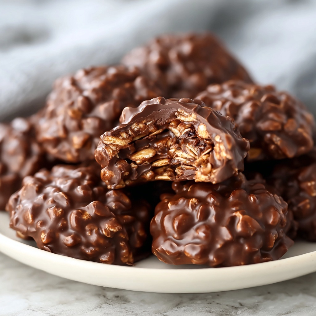 Chocolate No-Bake Cookies Recipe - Recipe Image