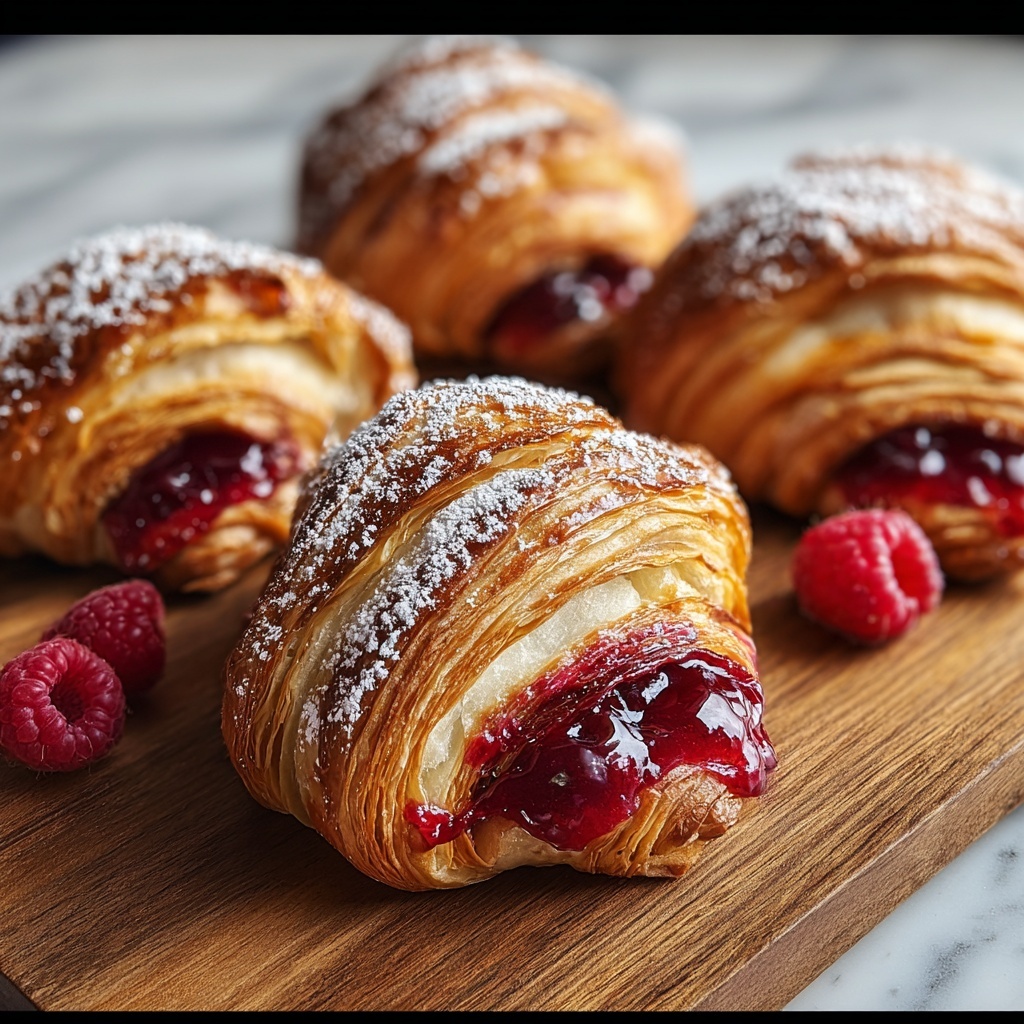 Almond Crescents with Raspberry Jam Recipe - Recipe Image