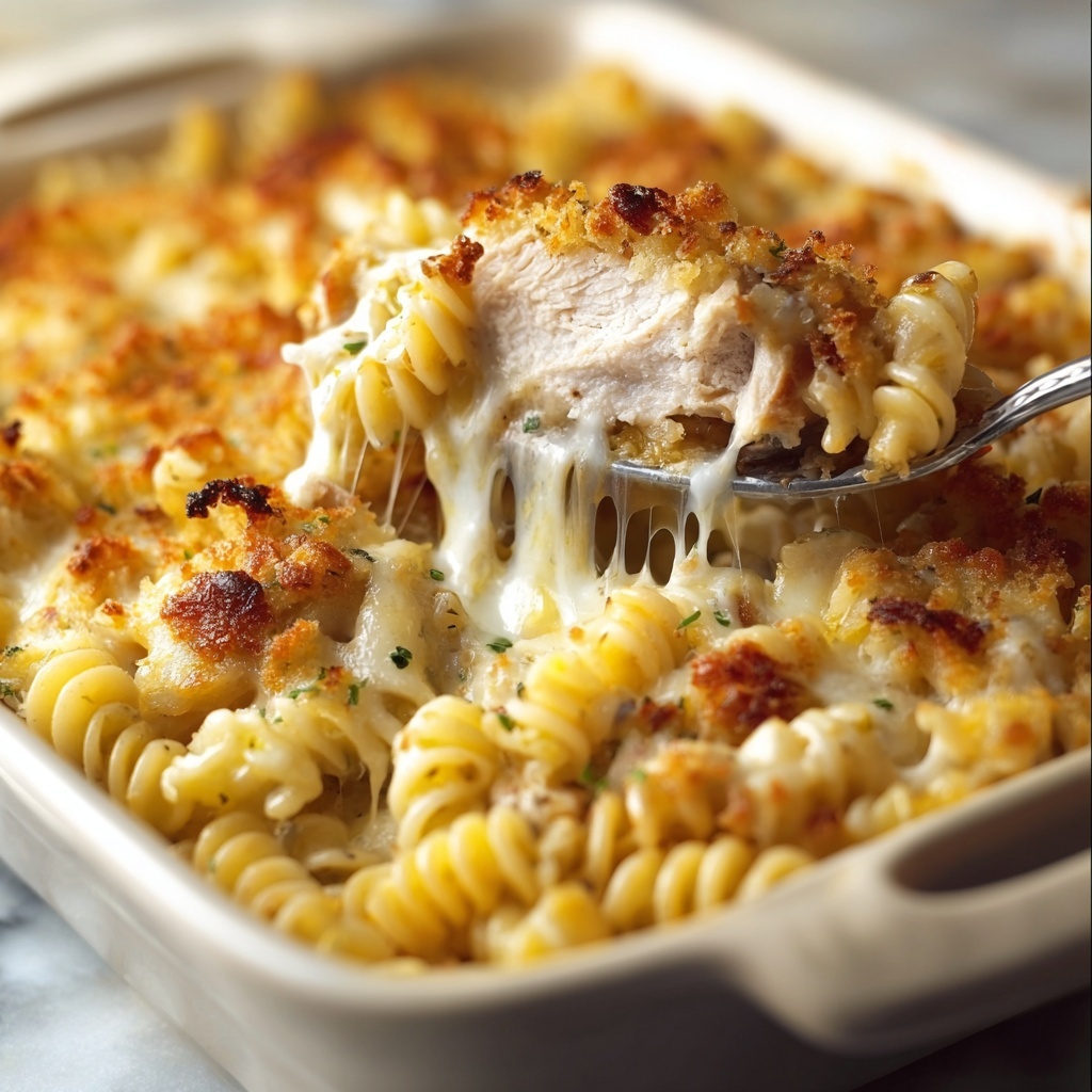 Chicken Parmesan Mac and Cheese Recipe - Recipe Image