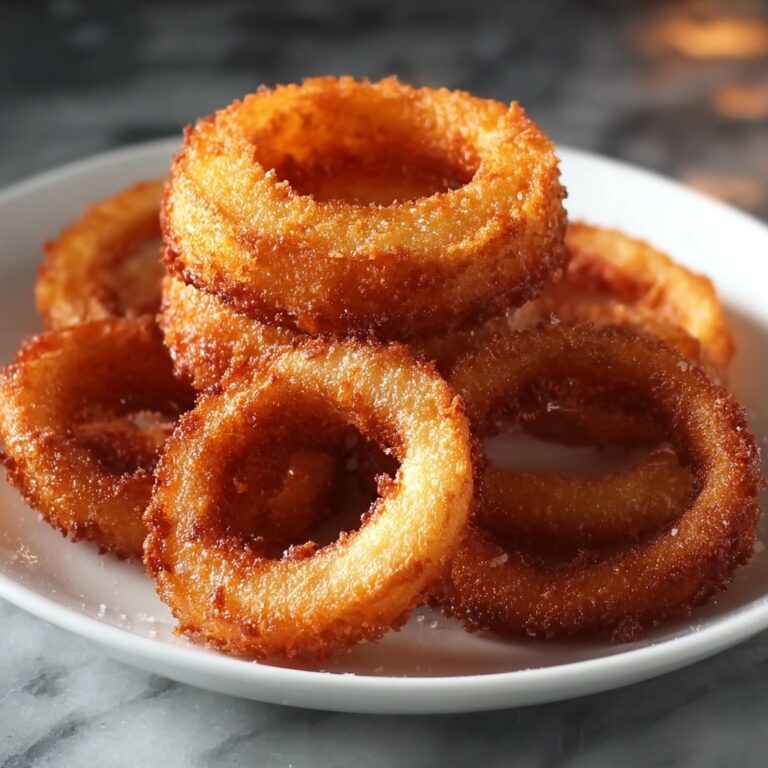 Mighty and Crispy Fried Onion Rings Recipe