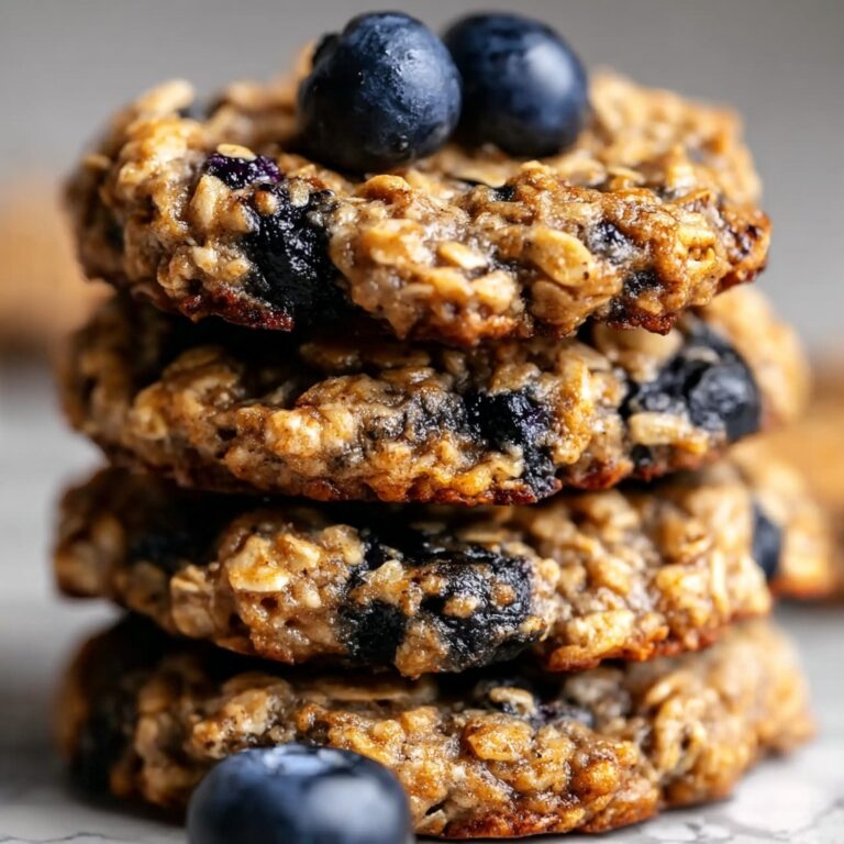 Oatmeal Protein Cookies with Blueberries Recipe